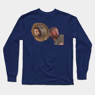 LOST: Desmond & Charlie Look Stage Left Long Sleeve T-Shirt